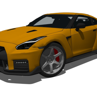 超精细汽车模型 尼桑 GT_SU2015